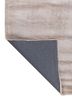 basis beige and brown viscose hand loom Rug - Backing Shot basis beige and brown viscose hand loom Rug - Backing Shot