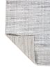 konstrukt ivory wool and bamboo silk hand loom Rug - Backing Shot