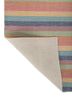indusbar ivory wool hand loom Rug - Backing Shot