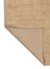 basis beige and brown wool hand loom Rug - Backing Shot basis beige and brown wool hand loom Rug - Backing Shot