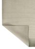jean green wool hand loom Rug - Backing Shot