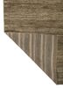 basis green wool hand loom Rug - Backing Shot basis green wool hand loom Rug - Backing Shot