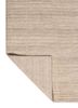 saga beige and brown wool hand loom Rug - Backing Shot saga beige and brown wool hand loom Rug - Backing Shot