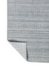 saga grey and black wool hand loom Rug - Backing Shot saga grey and black wool hand loom Rug - Backing Shot