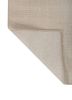 saga gold wool hand loom Rug - Backing Shot