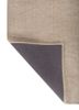 saga ivory wool and silk hand loom Rug - Backing Shot saga ivory wool and silk hand loom Rug - Backing Shot