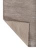 saga grey and black wool hand loom Rug - Backing Shot saga grey and black wool hand loom Rug - Backing Shot