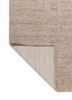 saga beige and brown wool hand loom Rug - Backing Shot saga beige and brown wool hand loom Rug - Backing Shot