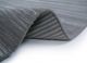 basis grey and black wool and viscose hand loom Rug - Backing Shot basis grey and black wool and viscose hand loom Rug - Backing Shot