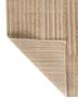 blythe beige and brown wool hand knotted Rug - Backing Shot