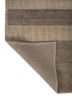 blythe ivory wool hand knotted Rug - Backing Shot