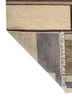 blythe green wool hand knotted Rug - Backing Shot blythe green wool hand knotted Rug - Backing Shot