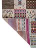 manchaha ivory wool and bamboo silk hand knotted Rug - Backing Shot manchaha ivory wool and bamboo silk hand knotted Rug - Backing Shot