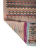 freedom manchaha pink and purple wool and bamboo silk hand knotted Rug - Backing Shot freedom manchaha pink and purple wool and bamboo silk hand knotted Rug - Backing Shot