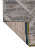 freedom manchaha blue wool and bamboo silk hand knotted Rug - Backing Shot freedom manchaha blue wool and bamboo silk hand knotted Rug - Backing Shot
