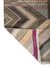 manchaha green wool and bamboo silk hand knotted Rug - Backing Shot manchaha green wool and bamboo silk hand knotted Rug - Backing Shot