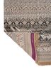 manchaha ivory wool and bamboo silk hand knotted Rug - Backing Shot manchaha ivory wool and bamboo silk hand knotted Rug - Backing Shot