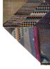 manchaha grey and black wool and bamboo silk hand knotted Rug - Backing Shot manchaha grey and black wool and bamboo silk hand knotted Rug - Backing Shot