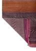 manchaha pink and purple wool and bamboo silk hand knotted Rug - Backing Shot manchaha pink and purple wool and bamboo silk hand knotted Rug - Backing Shot