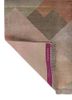 manchaha pink and purple wool and bamboo silk hand knotted Rug - Backing Shot manchaha pink and purple wool and bamboo silk hand knotted Rug - Backing Shot