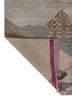 manchaha pink and purple wool and bamboo silk hand knotted Rug - Backing Shot manchaha pink and purple wool and bamboo silk hand knotted Rug - Backing Shot