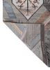 manchaha grey and black wool and bamboo silk hand knotted Rug - Backing Shot manchaha grey and black wool and bamboo silk hand knotted Rug - Backing Shot