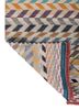 freedom manchaha blue wool and bamboo silk hand knotted Rug - Backing Shot freedom manchaha blue wool and bamboo silk hand knotted Rug - Backing Shot