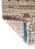 freedom manchaha beige and brown wool and bamboo silk hand knotted Rug - Backing Shot freedom manchaha beige and brown wool and bamboo silk hand knotted Rug - Backing Shot