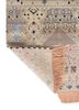 freedom manchaha ivory wool and bamboo silk hand knotted Rug - Backing Shot freedom manchaha ivory wool and bamboo silk hand knotted Rug - Backing Shot