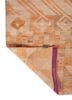 manchaha beige and brown wool and bamboo silk hand knotted Rug - Backing Shot manchaha beige and brown wool and bamboo silk hand knotted Rug - Backing Shot