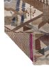 manchaha ivory wool and bamboo silk hand knotted Rug - Backing Shot manchaha ivory wool and bamboo silk hand knotted Rug - Backing Shot