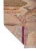 manchaha red and orange wool hand knotted Rug - Backing Shot