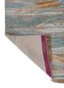 manchaha blue wool hand knotted Rug - Backing Shot manchaha blue wool hand knotted Rug - Backing Shot