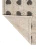 erbe grey and black wool hand knotted Rug - Backing Shot erbe grey and black wool hand knotted Rug - Backing Shot