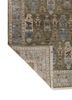 savana green wool hand knotted Rug - Backing Shot savana green wool hand knotted Rug - Backing Shot
