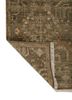 erbe green wool hand knotted Rug - Backing Shot erbe green wool hand knotted Rug - Backing Shot