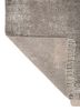 entropy grey and black wool and bamboo silk hand knotted Rug - Backing Shot entropy grey and black wool and bamboo silk hand knotted Rug - Backing Shot