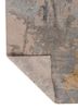 uvenuti pink and purple wool and bamboo silk hand knotted Rug - Backing Shot