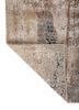 uvenuti ivory wool and bamboo silk hand knotted Rug - Backing Shot