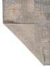 uvenuti grey and black wool and bamboo silk hand knotted Rug - Backing Shot uvenuti grey and black wool and bamboo silk hand knotted Rug - Backing Shot