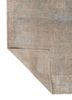 aprezo grey and black wool and bamboo silk hand knotted Rug - Backing Shot aprezo grey and black wool and bamboo silk hand knotted Rug - Backing Shot