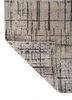 uvenuti grey and black wool and bamboo silk hand knotted Rug - Backing Shot uvenuti grey and black wool and bamboo silk hand knotted Rug - Backing Shot