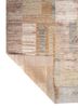 blythe beige and brown wool and bamboo silk hand knotted Rug - Backing Shot blythe beige and brown wool and bamboo silk hand knotted Rug - Backing Shot