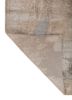 uvenuti grey and black wool and bamboo silk hand knotted Rug - Backing Shot uvenuti grey and black wool and bamboo silk hand knotted Rug - Backing Shot
