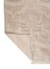 khidki ivory wool and bamboo silk hand knotted Rug - Backing Shot khidki ivory wool and bamboo silk hand knotted Rug - Backing Shot