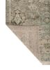 savana green wool hand knotted Rug - Backing Shot savana green wool hand knotted Rug - Backing Shot