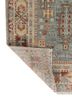 savana green wool hand knotted Rug - Backing Shot savana green wool hand knotted Rug - Backing Shot