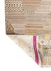 manchaha ivory silk hand knotted Rug - Backing Shot manchaha ivory silk hand knotted Rug - Backing Shot