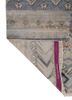 manchaha grey and black silk hand knotted Rug - Backing Shot manchaha grey and black silk hand knotted Rug - Backing Shot