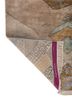 manchaha grey and black silk hand knotted Rug - Backing Shot manchaha grey and black silk hand knotted Rug - Backing Shot